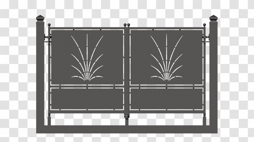 Gate FAAC Wrought Iron Panelling Chambranle - Structure - Cans Transparent PNG