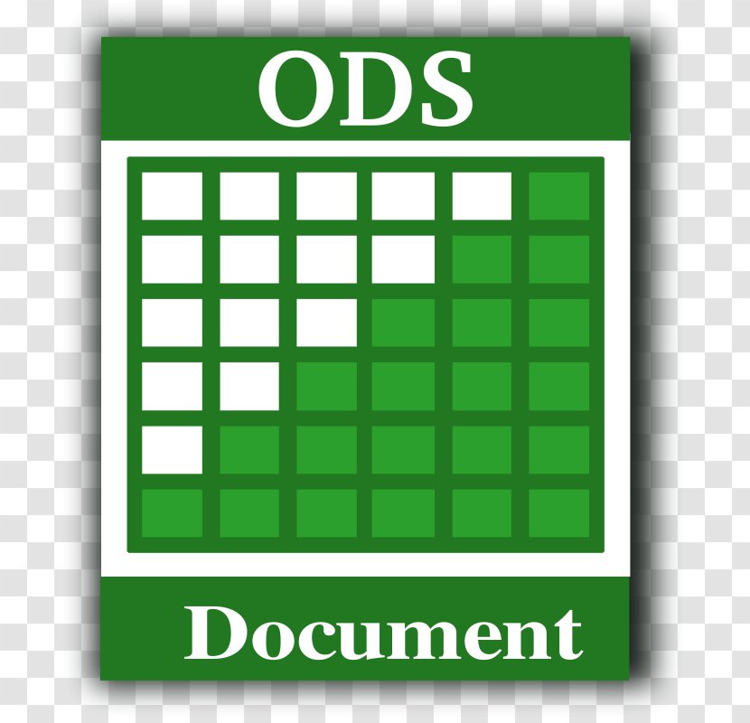 Spreadsheet OpenDocument Clip Art - Openoffice - Database Icons Transparent PNG