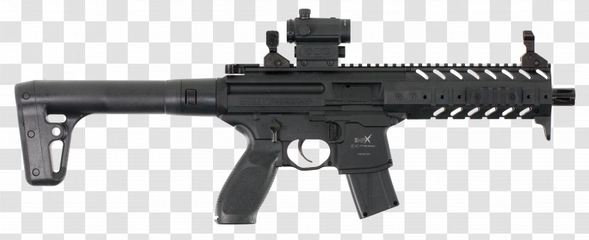 Air Gun Firearm SIG MPX Pellet Sauer - Cartoon - Tree Transparent PNG