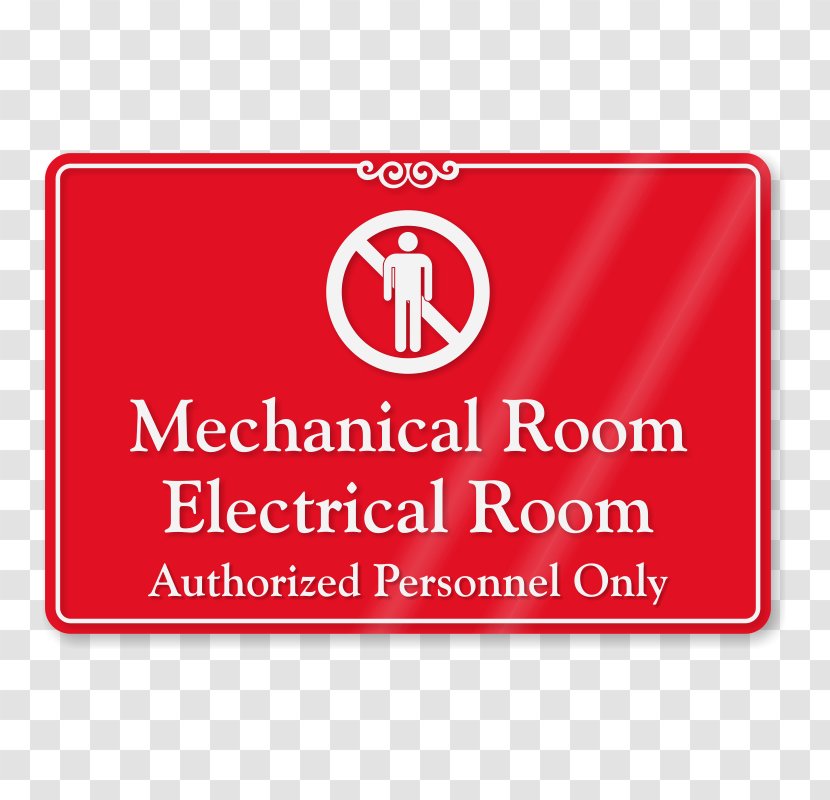 Electrical Room Electricity Sign Wiring Diagram - Label Transparent PNG