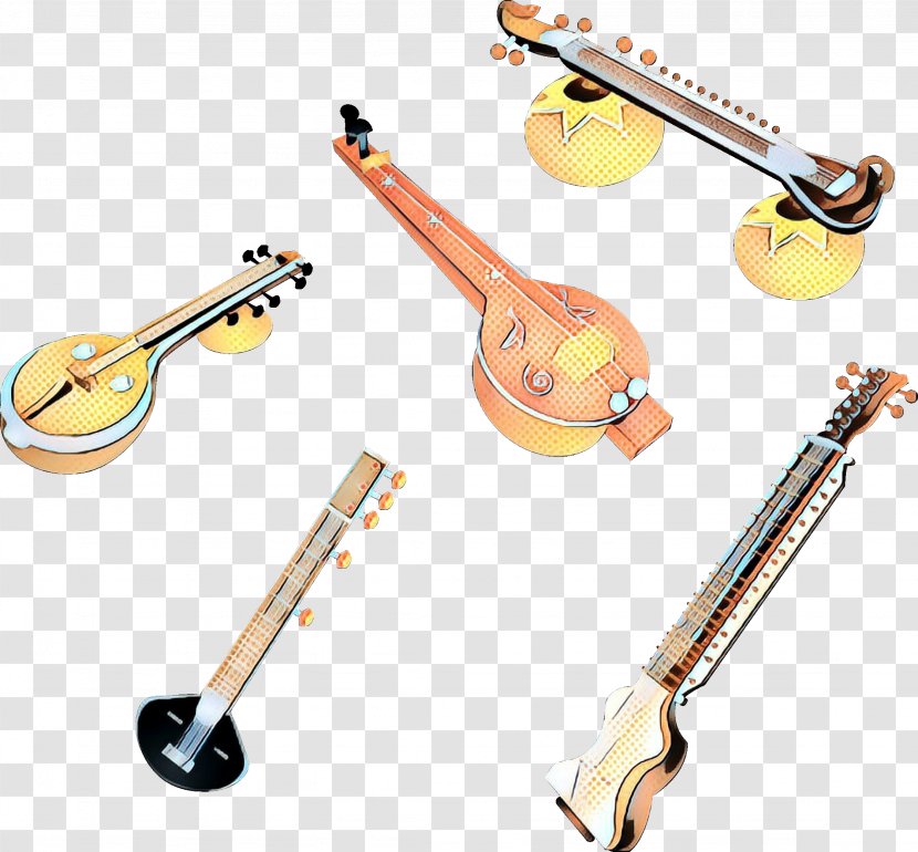 India Retro - Jewellery - Folk Instrument Electronic Musical Transparent PNG