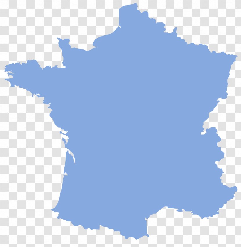 France Vector Map Clip Art - Royaltyfree Transparent PNG