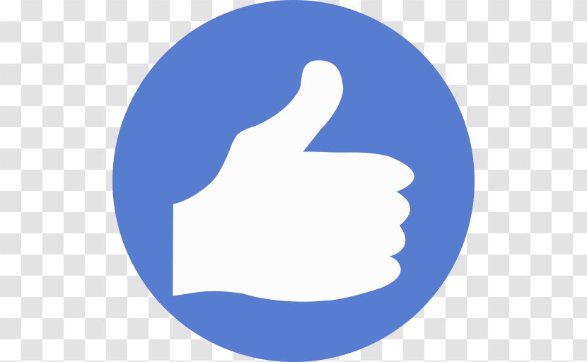 Clip Art Thumb Signal World - Blue Thumbs Up Transparent PNG