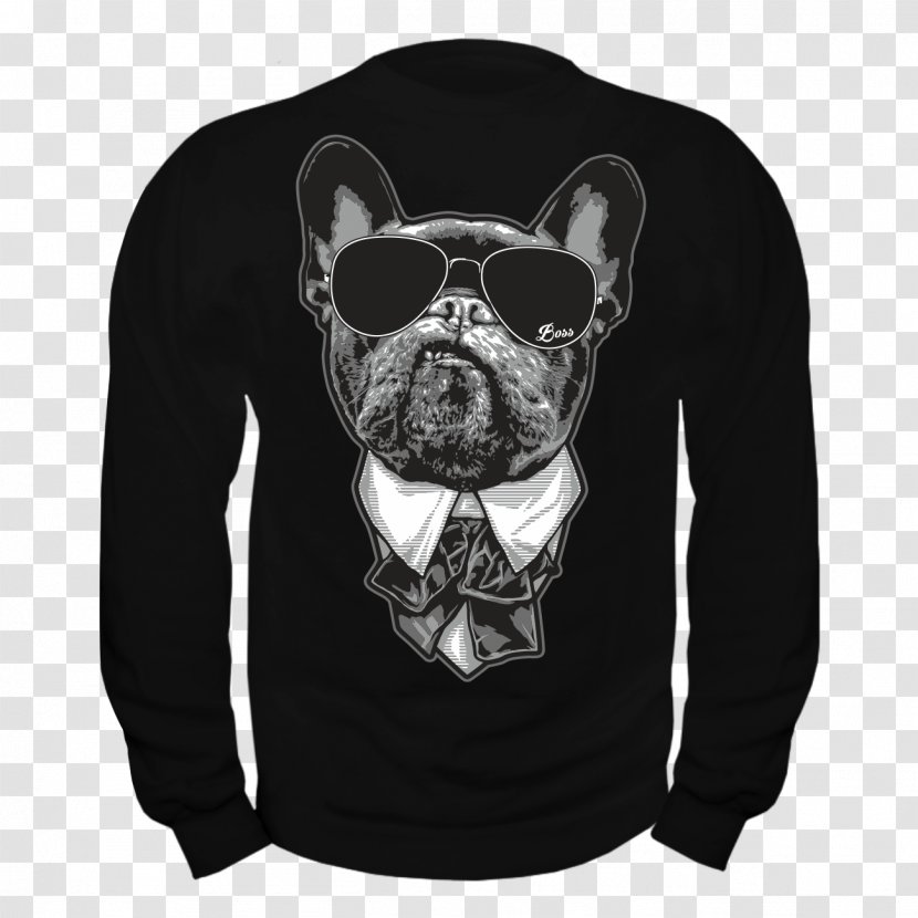 French Bulldog Pug American Bully T-shirt - White Transparent PNG