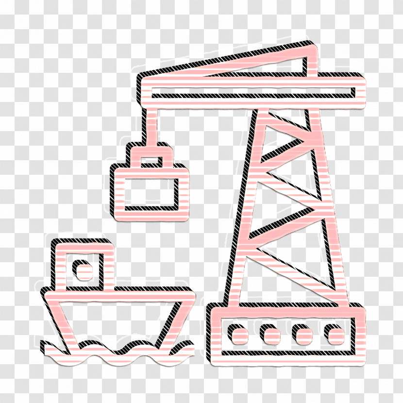Logistics Icon Port Icon Transparent PNG