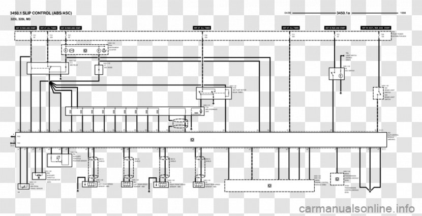 Architecture Floor Plan Technical Drawing - Standard - Bmw E36 Transparent PNG