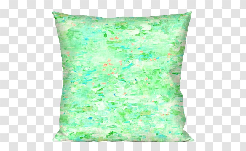 Throw Pillows Color Green Aqua Turquoise - Plain Jane Transparent PNG