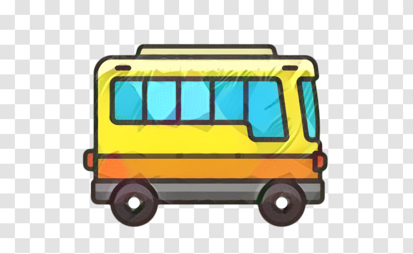 School Bus Drawing - Yellow - Commercial Vehicle Transparent PNG