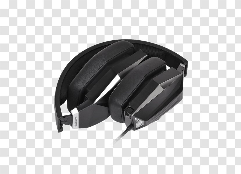 Headphones GIGABYTE - Surround Sound - HeadsetFORCE H5 Gigabyte Technology MicrophoneMicrosoft USB Headset Repair Transparent PNG