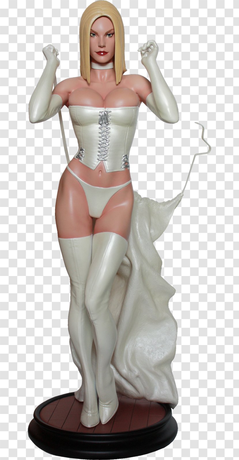 Emma Frost Statue Figurine Sideshow Collectibles Hellfire Club Transparent PNG