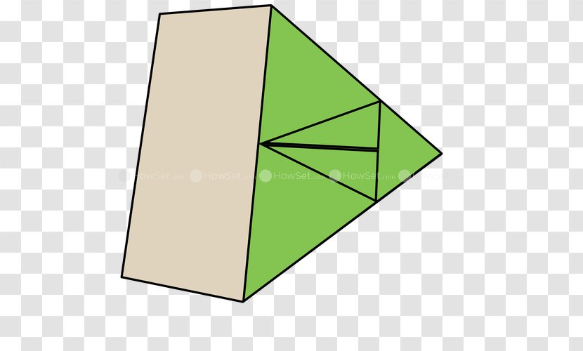 Triangle Point Leaf - Area Transparent PNG