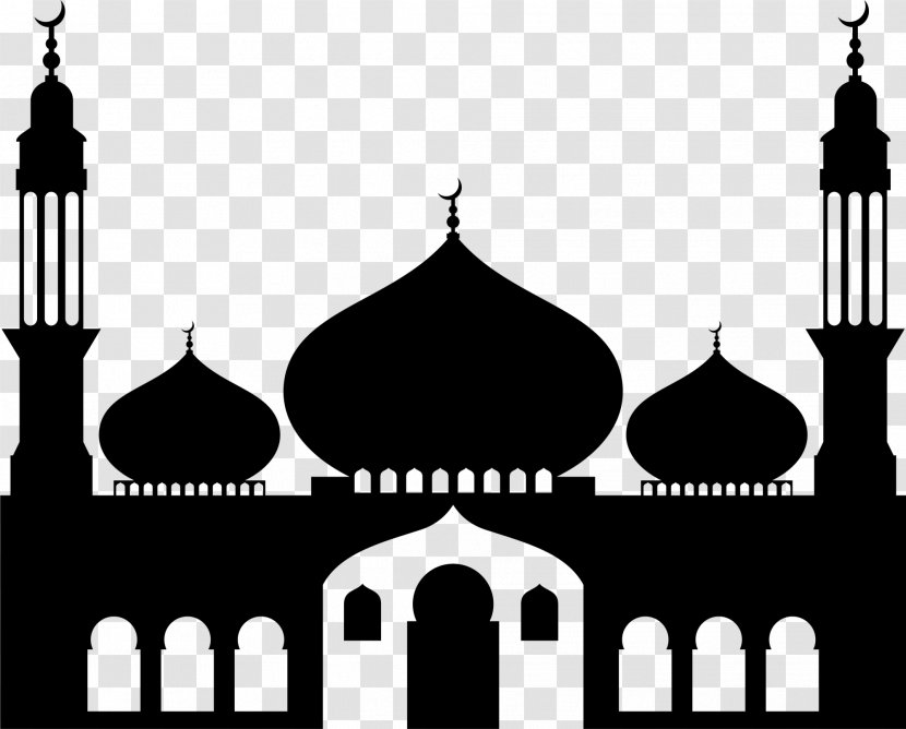 Mosque Vector Graphics Islam Illustration Religion - Minaret - Islamic Architecture Transparent PNG