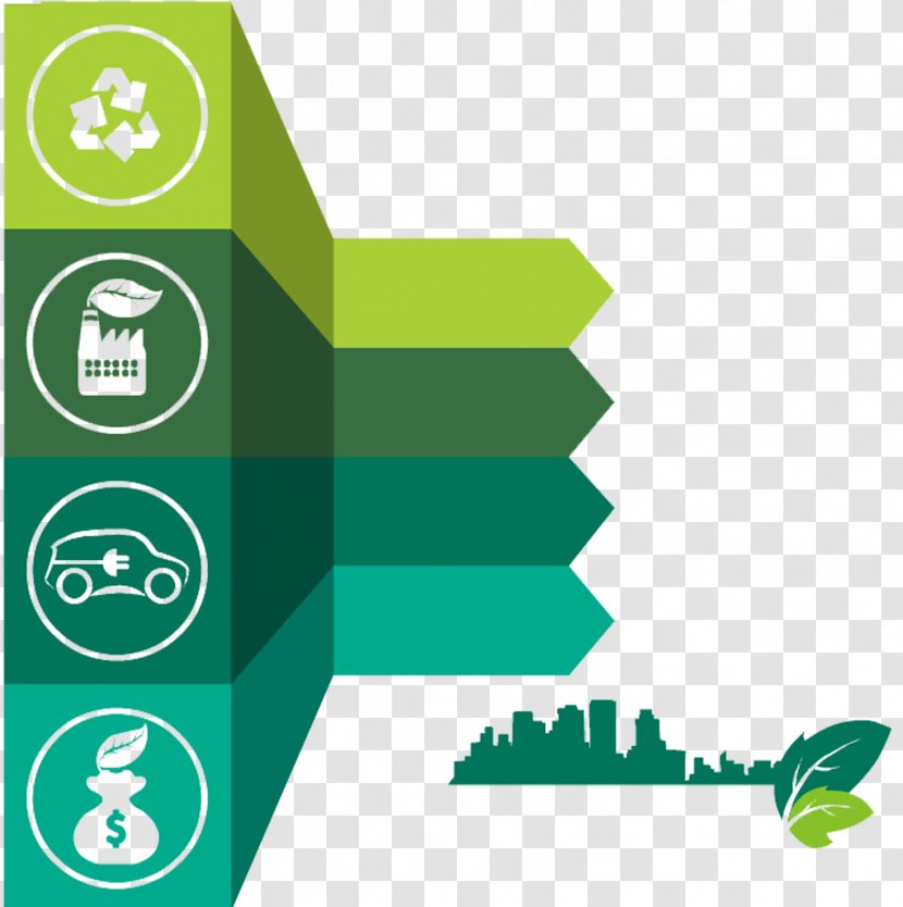 Green - Logo - Energy PPT Transparent PNG