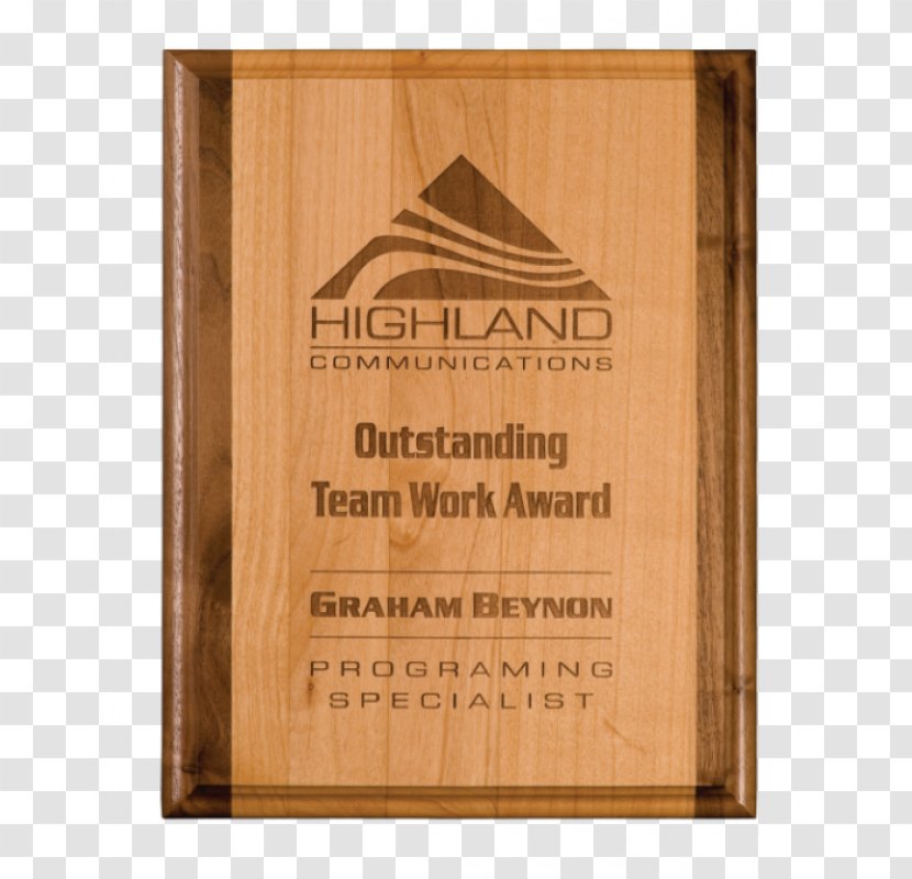 Commemorative Plaque Laser Engraving Award Trophy - Etching - Employee Of The Month Transparent PNG