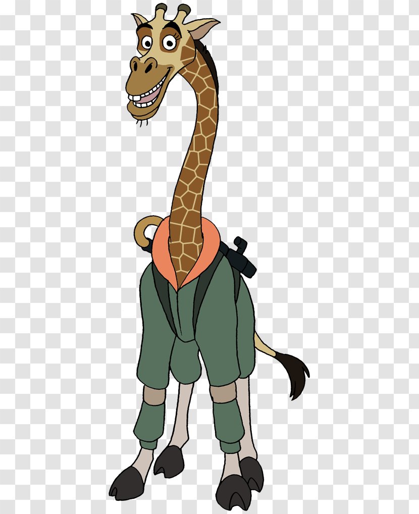 Giraffe Makunga Alex Lion Melman - Animal Figure - Ghost Buster Transparent PNG