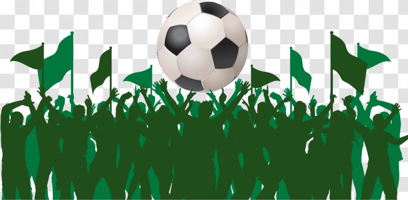 2014 FIFA World Cup Association Football Culture Fan - Pitch - Vector Soccer Fans And Flags Transparent PNG