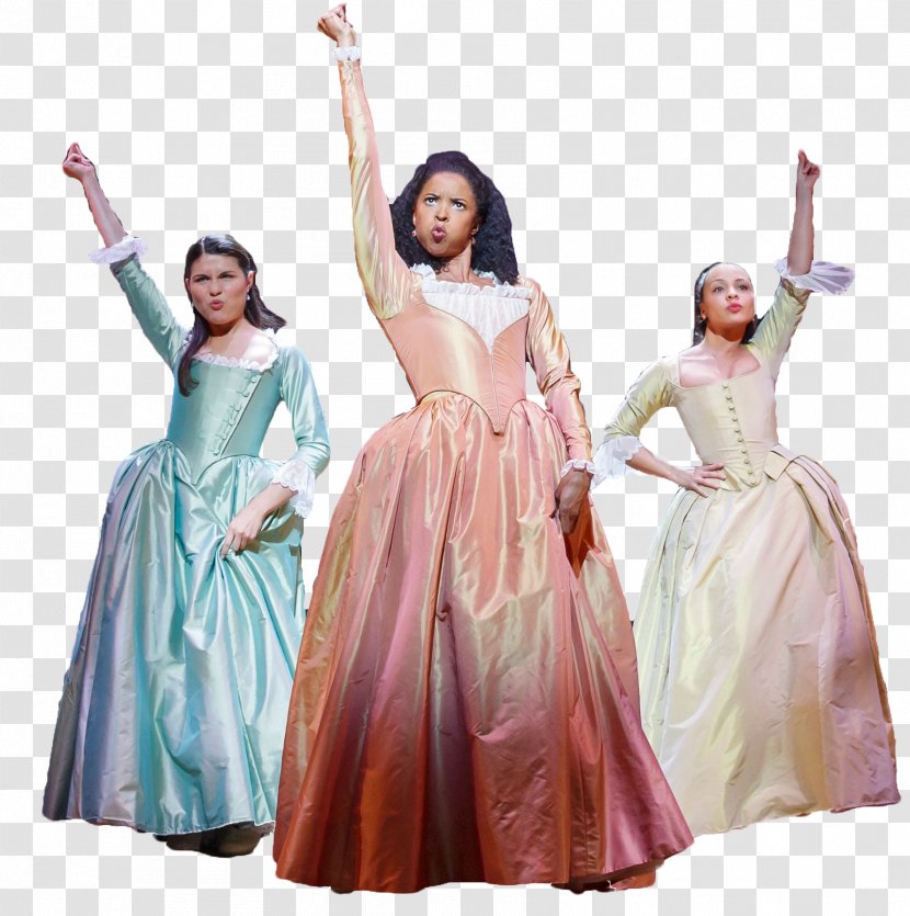 Hamilton T-shirt The Schuyler Sisters Broadway Theatre Musical - Flower - Sister Transparent PNG