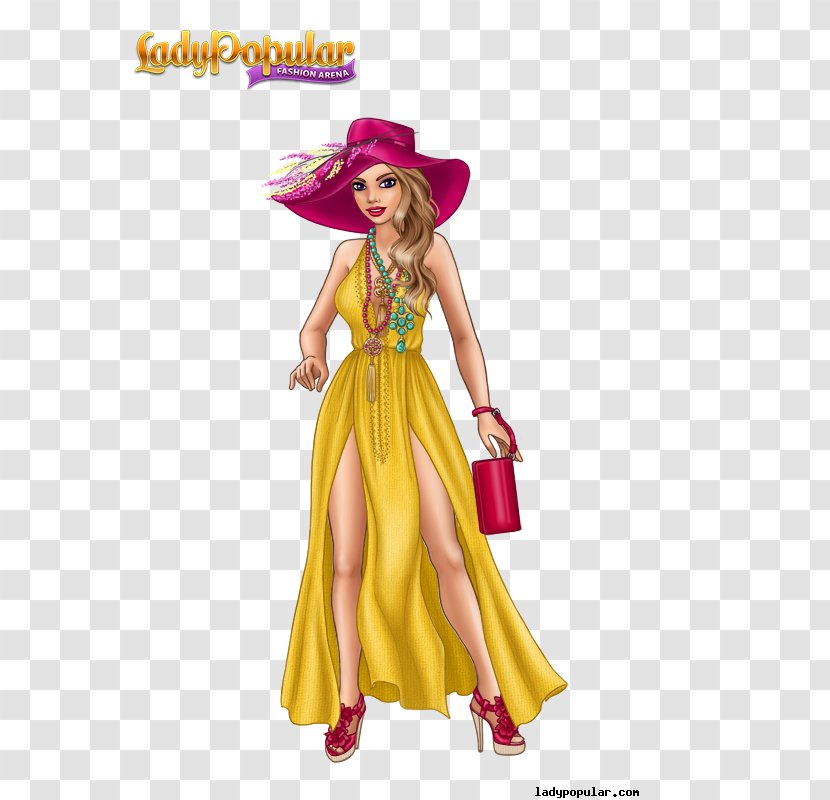 Lady Popular Fashion Idea Video Game - Summer Carnival Transparent PNG