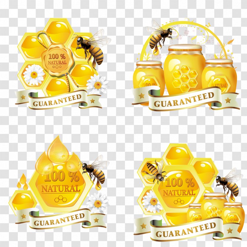 Honey Bee Honeycomb Transparent PNG