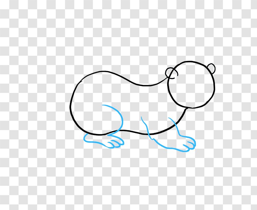 Otter Cartoon - Tail - Animal Figure Snout Transparent PNG