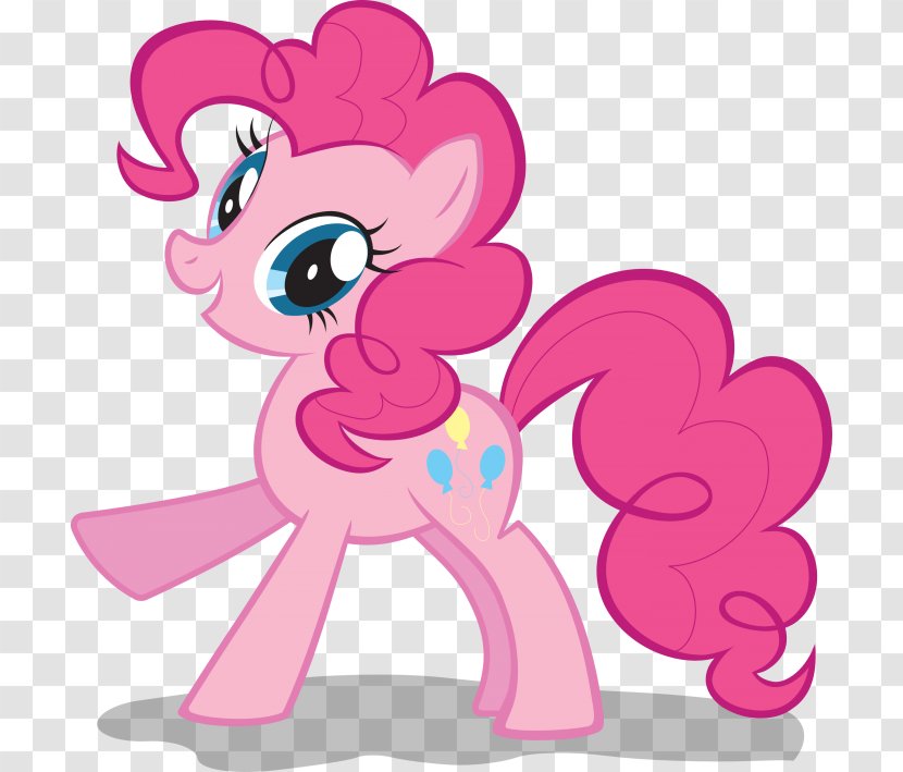 Pinkie Pie My Little Pony Twilight Sparkle Rarity - Cartoon Transparent PNG