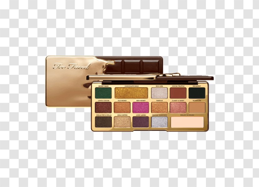 Cosmetics Eye Shadow Too Faced Chocolate Gold Soleil Bronzer Mini - Palette - Shiny Mascara Transparent PNG