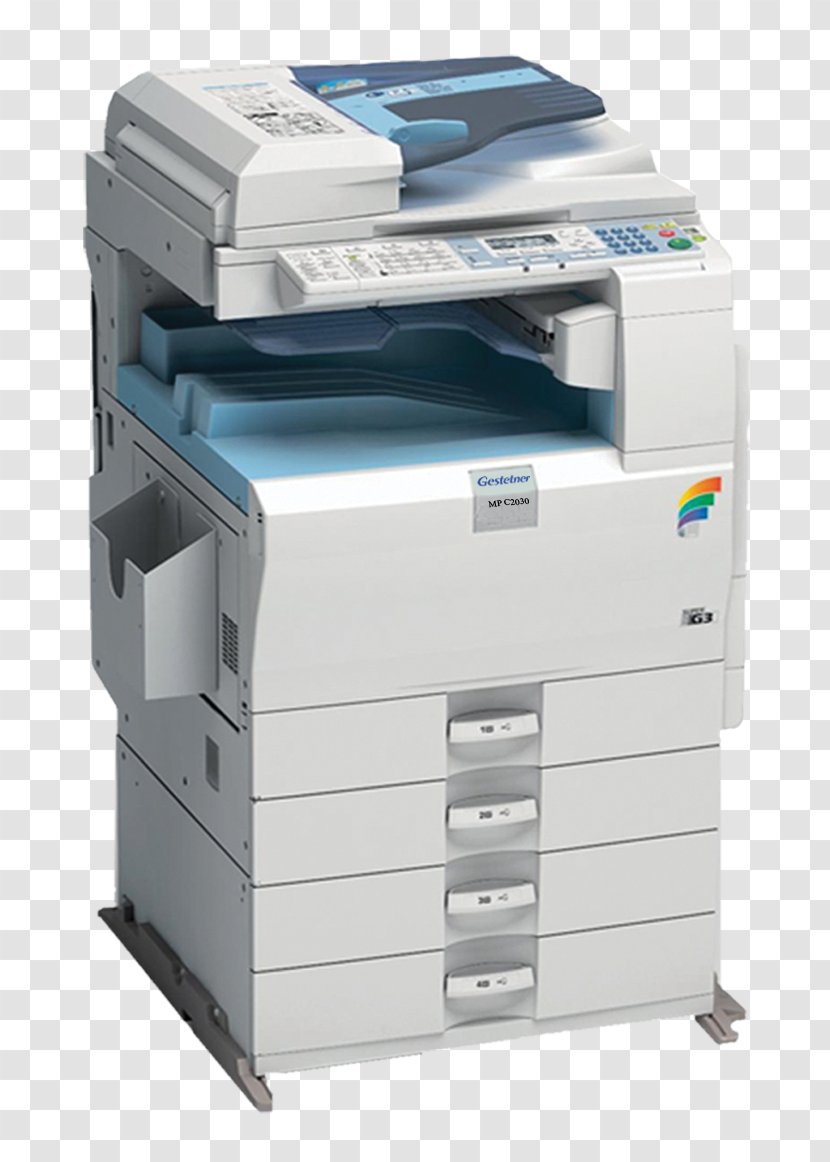Ricoh Photocopier Printing Toner Multi-function Printer Transparent PNG