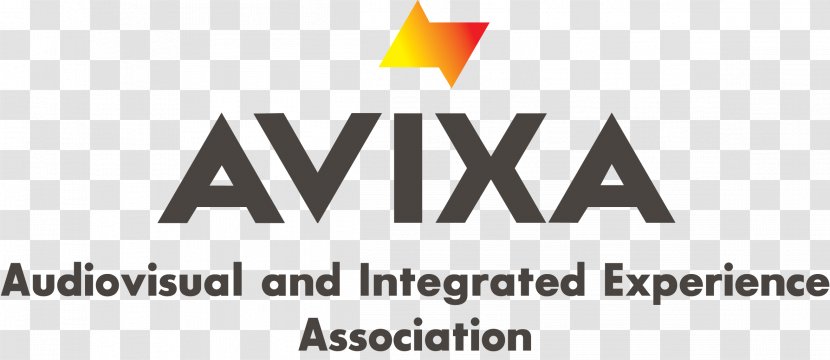 Logo AVIXA Brand - Professional Audiovisual Industry - Text Transparent PNG