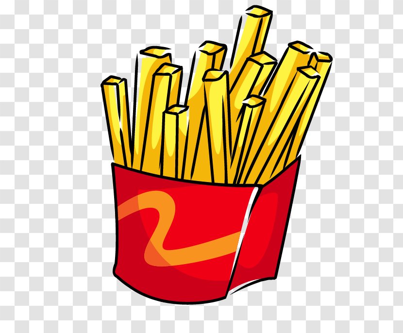 French Fries Hamburger Junk Food Fast - Commodity Transparent PNG