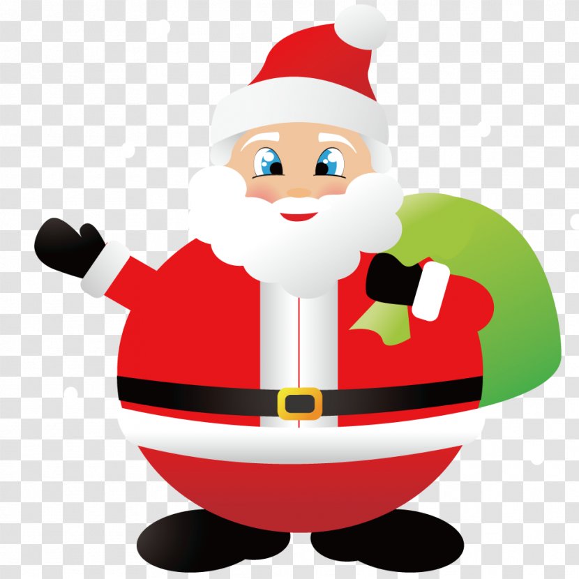 Santa Claus Reindeer Snowman Christmas - Clauss - Creative Transparent PNG