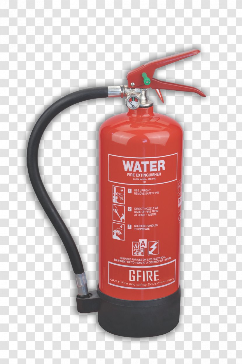 Fire Extinguishers EN 3 Firefighting Foam - Cylinder Transparent PNG