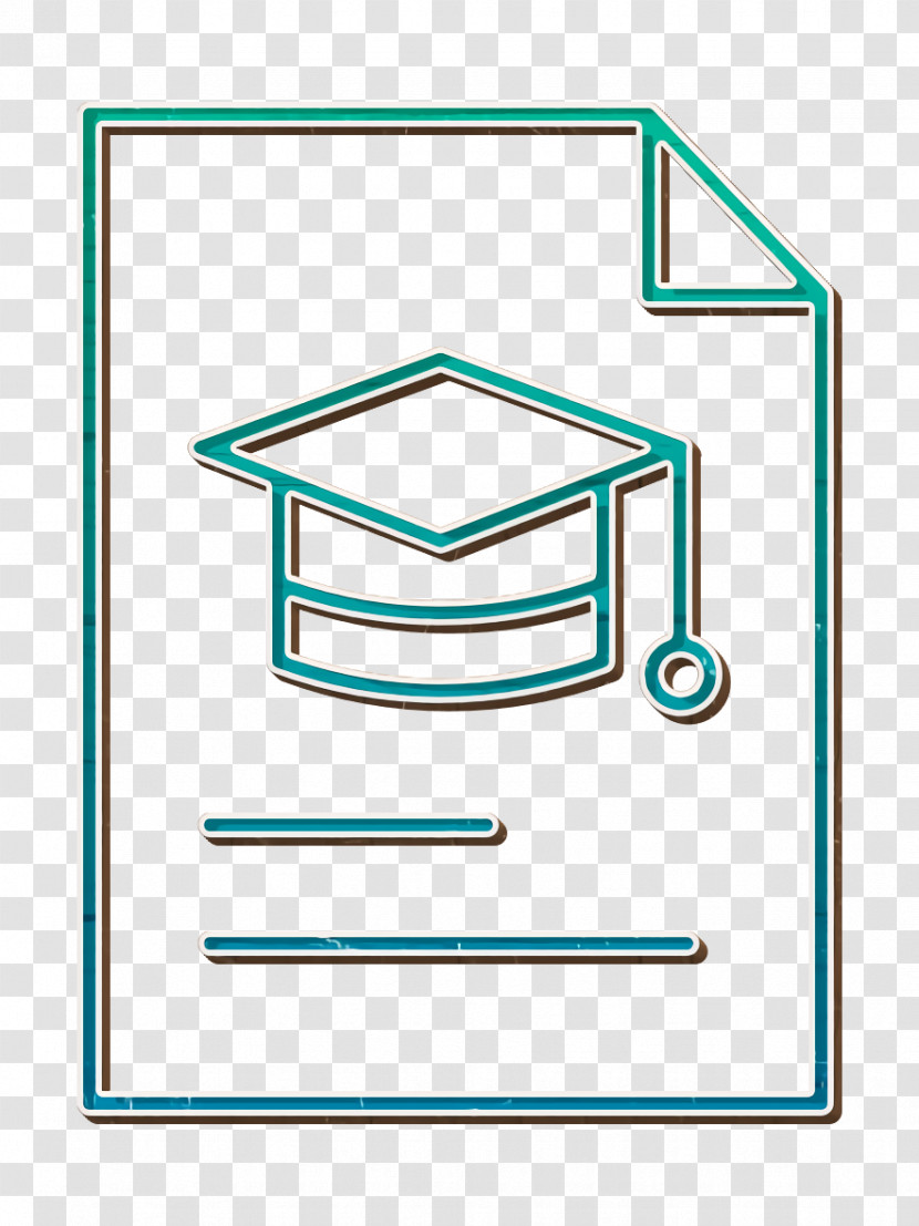 School Icon Patent Icon Degree Icon Transparent PNG