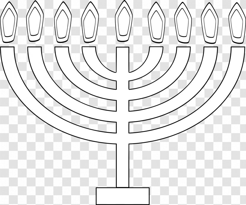 Hanukkah Menorah Clip Art - Cartoon - Christmas Transparent PNG