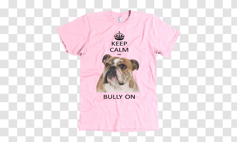 Bulldog T-shirt American Bully Hoodie Puppy - Cuff Transparent PNG