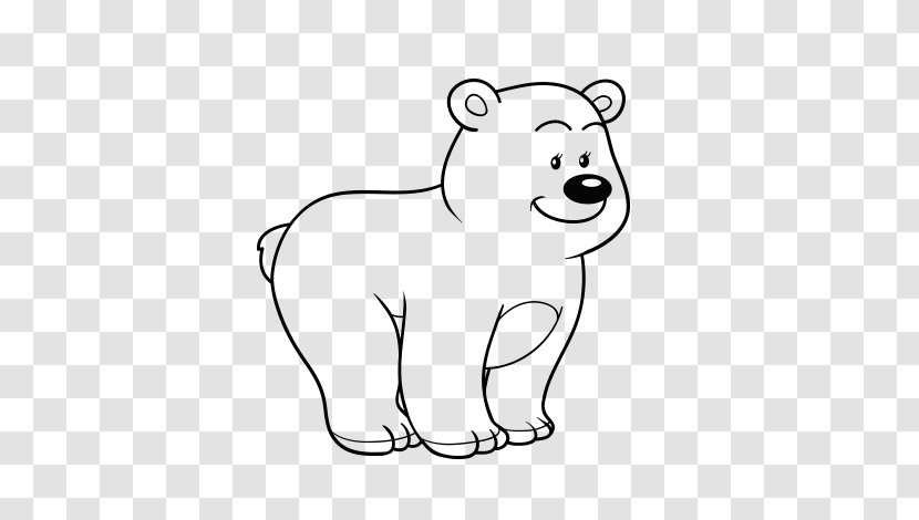 Polar Bear Giant Panda Coloring Book Drawing - Flower Transparent PNG