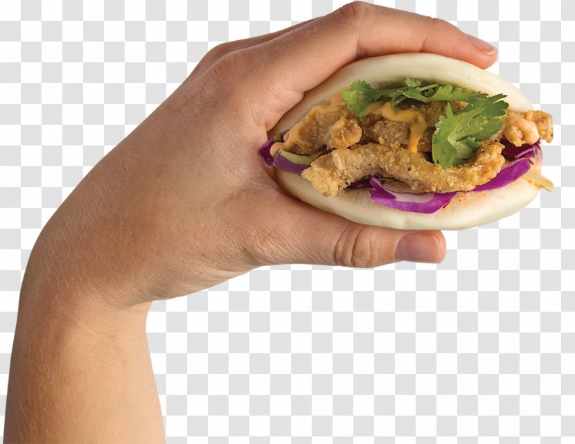 Hamburger Baozi Chinese Cuisine Bao Beach Orange Chicken - Finger Food - A Variety Of Cabbage Transparent PNG