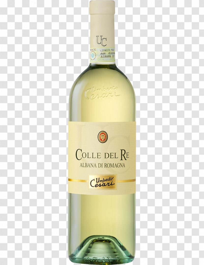 White Wine Albana Emilia-Romagna Sparkling - Bottle Transparent PNG