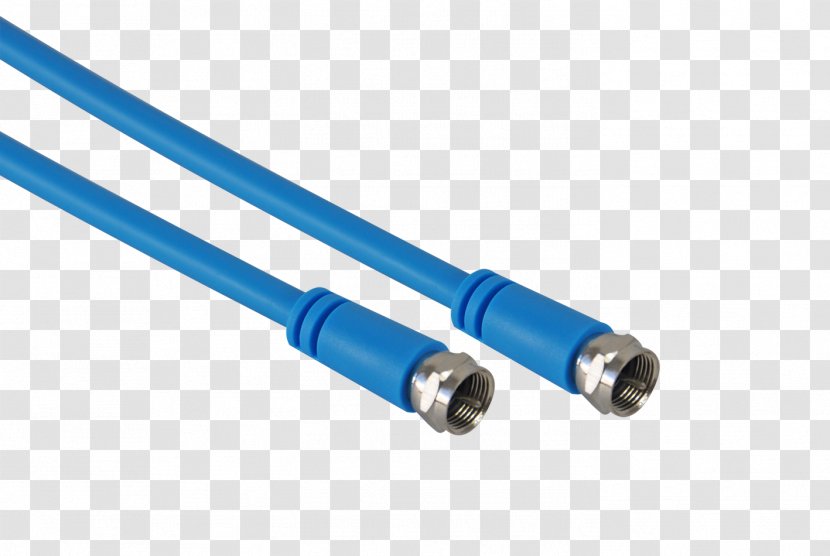 Coaxial Cable Electrical Connector Television RG-6 - Satellite - Flexible Building Materials Transparent PNG