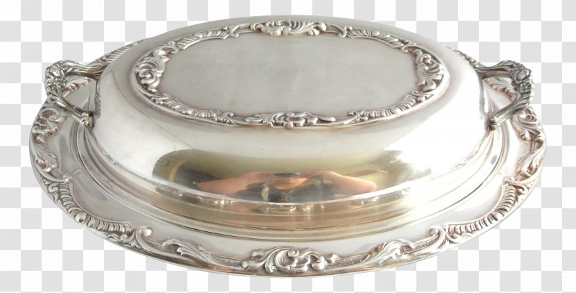 Jewellery Silver Tableware Locket Metal - Plate Transparent PNG