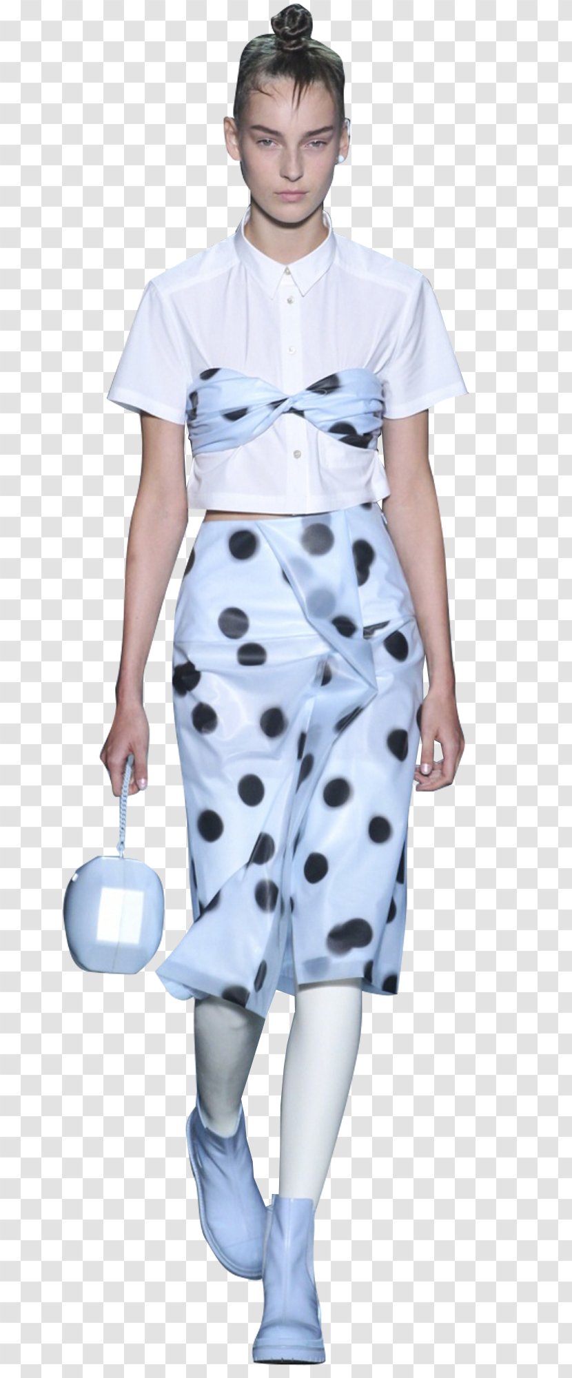 Costume Polka Dot Fashion Sleeve - Marc Jacobs Transparent PNG
