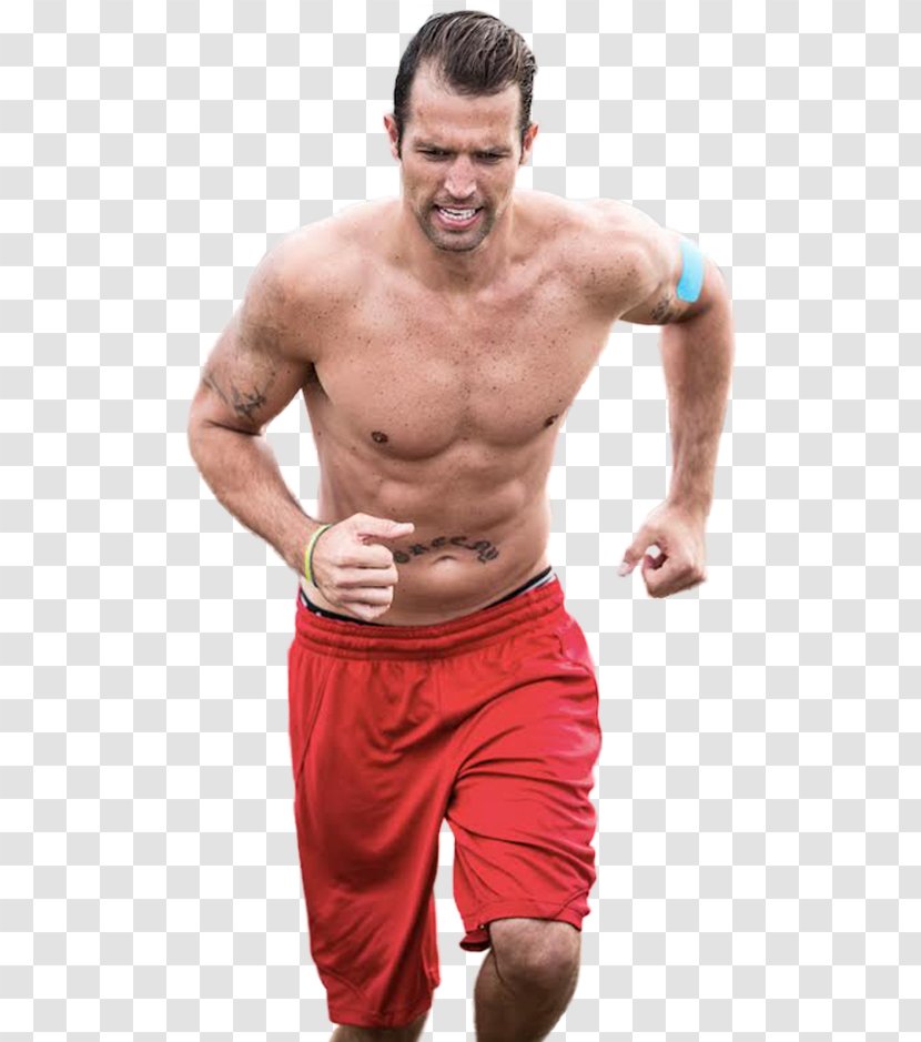 T-shirt Arm Shoulder Torso Male - Watercolor - Running Man Transparent PNG