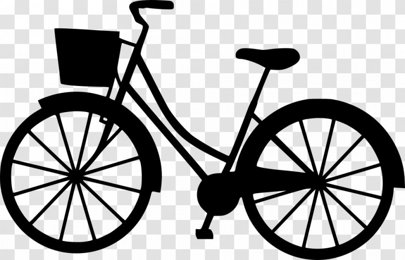 Alloy Wheel Spoke Bicycle Wheels Rim - Hybrid - Blackandwhite Transparent PNG