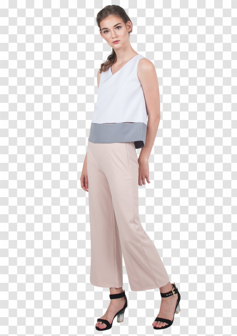 Waist Pants Sleeve Shoulder - Trousers - Fashion Model Transparent PNG