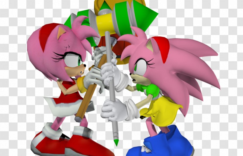 Amy Rose Sonic Battle Rouge The Bat - Youtube - Rascal Transparent PNG