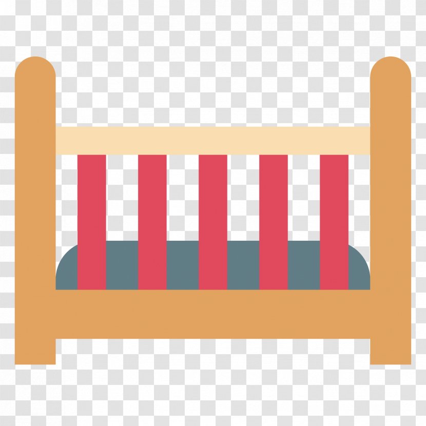 Infant Bed Bassinet - Vector Material Wood Crib Transparent PNG