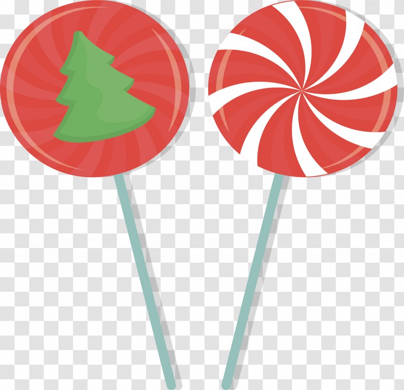 Lollipop Christmas Sugar - Wave Transparent PNG