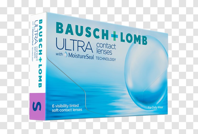 Bausch & Lomb Contact Lenses + ULTRA Far-sightedness - Toric Lens - Miopia Transparent PNG