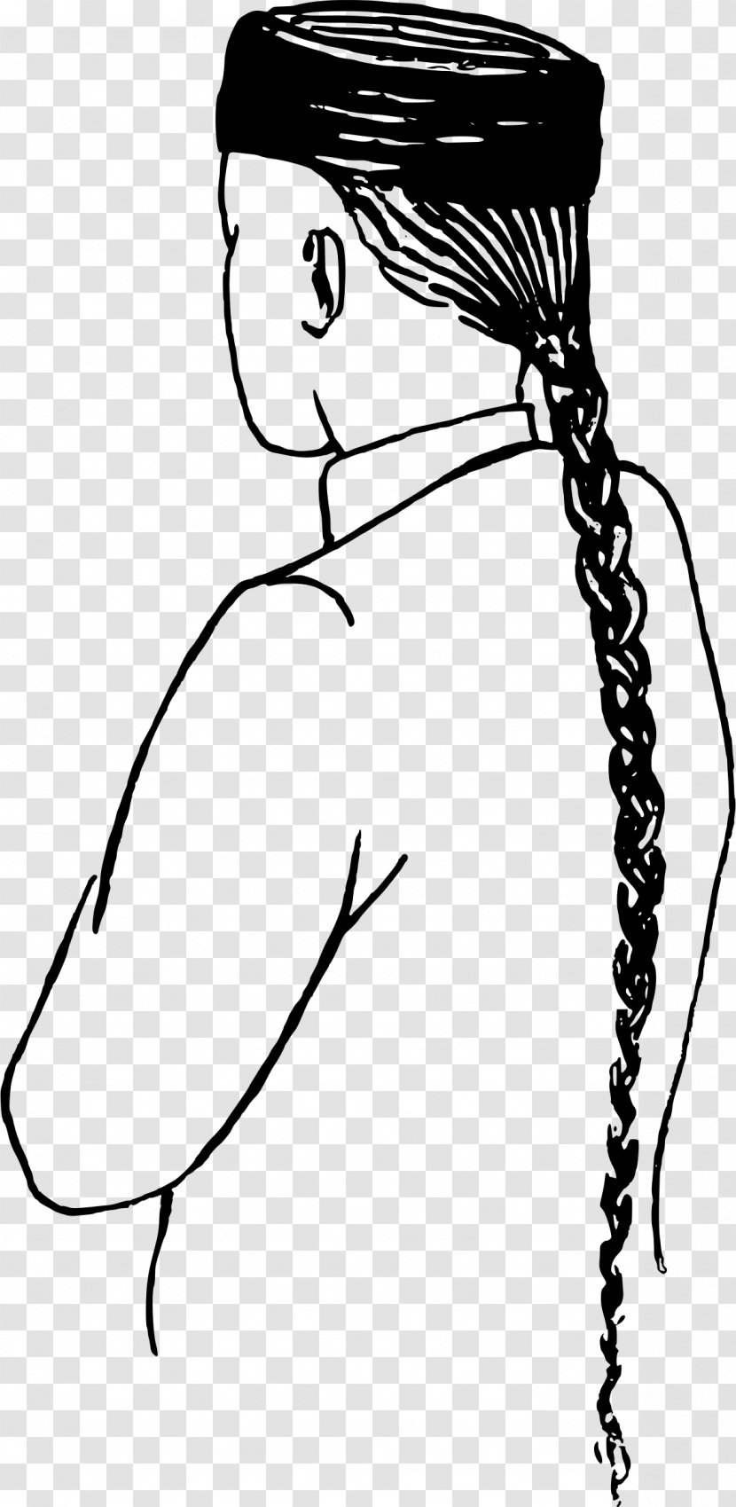 Ponytail Queue Chinese Clip Art - Tree Transparent PNG