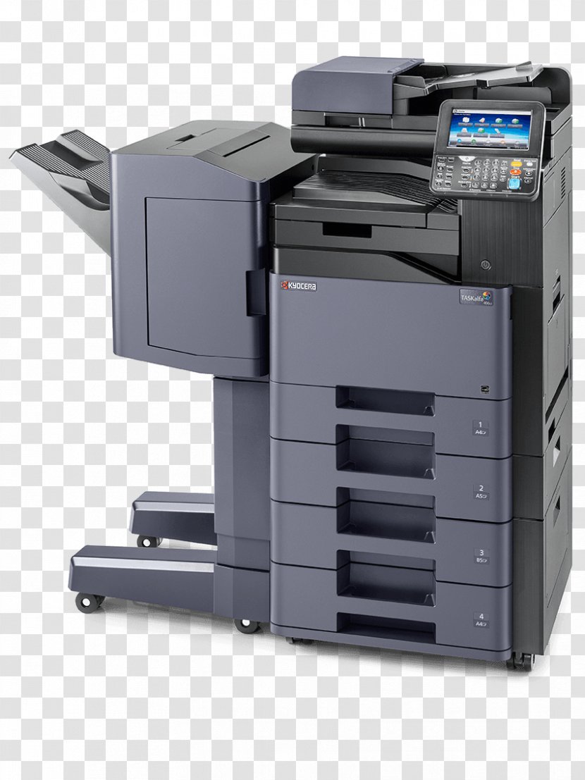 Multi-function Printer Kyocera Photocopier Standard Paper Size - Memory Card Transparent PNG