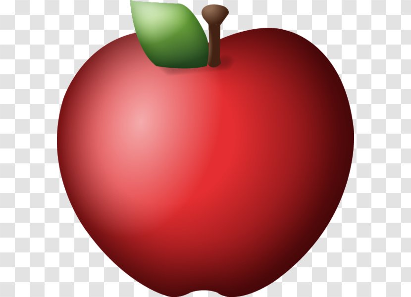 Apple Color Emoji - Ios 10 - Red Transparent PNG